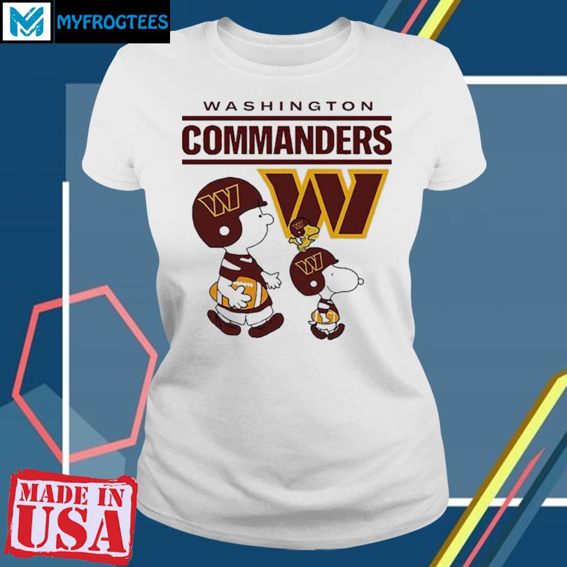 Washington Commanders Snoopy Charlie Brown Shirt