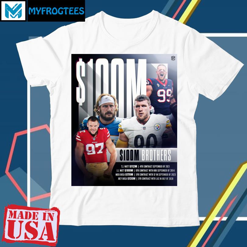 100m Brothers Nfl T-shirt