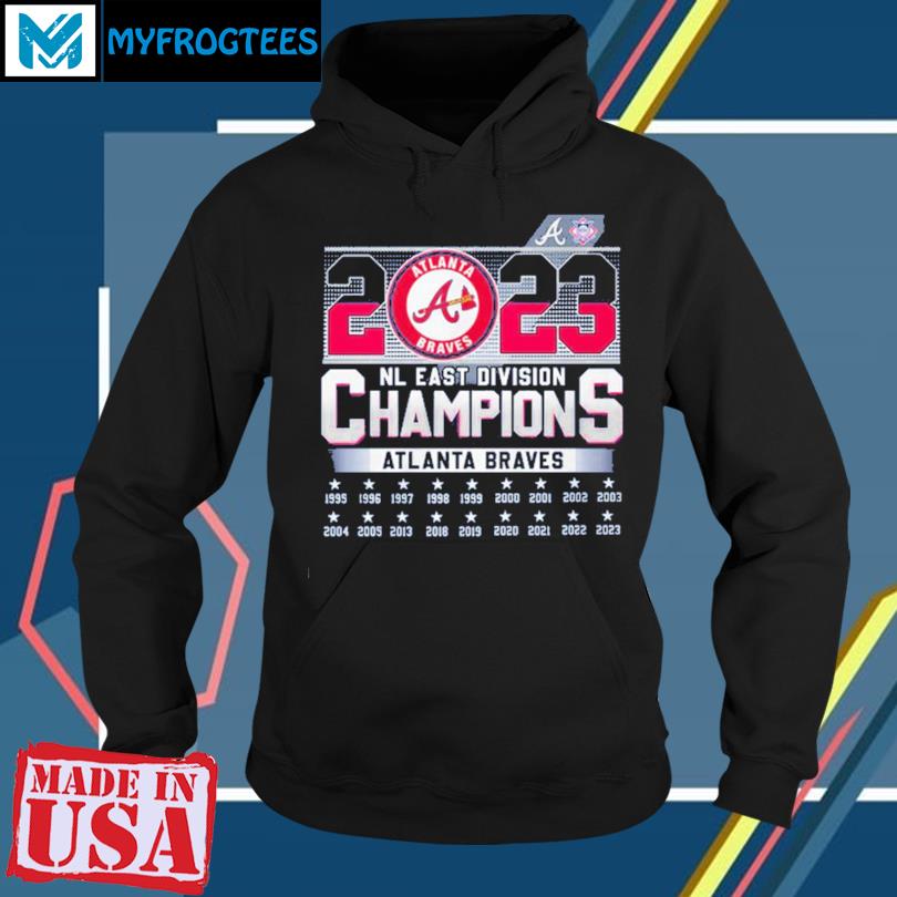 Atlanta Braves 2023 NL East Division Champions Shirt, hoodie