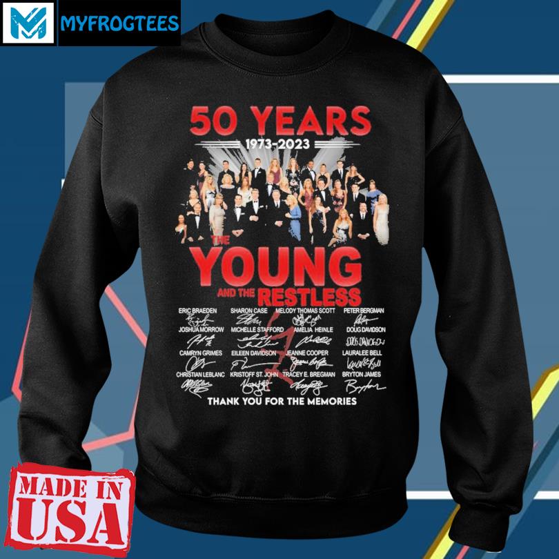 50 years 1973 2023 the Young anf the Restless thank you for the