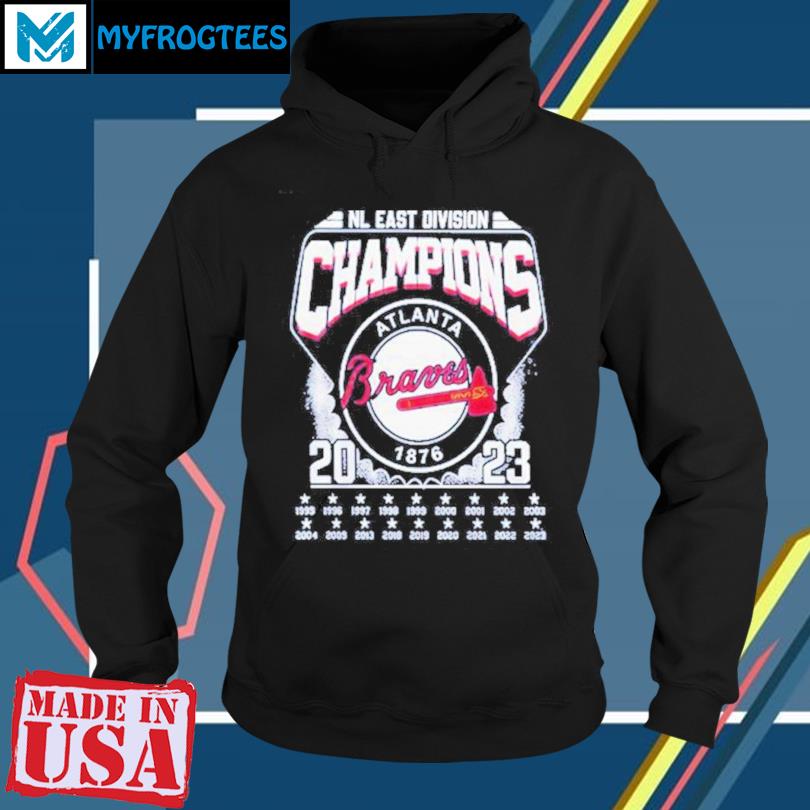 Atlanta Braves 1876 NL east division champions 2023 shirt, hoodie