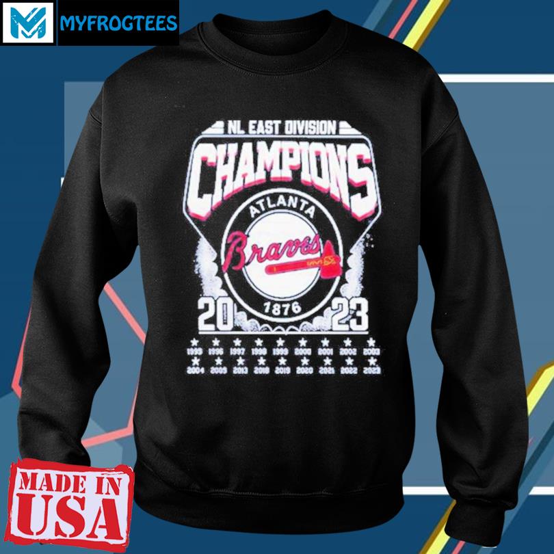 Atlanta Braves 1876 NL east division champions 2023 shirt, hoodie, sweater  and long sleeve