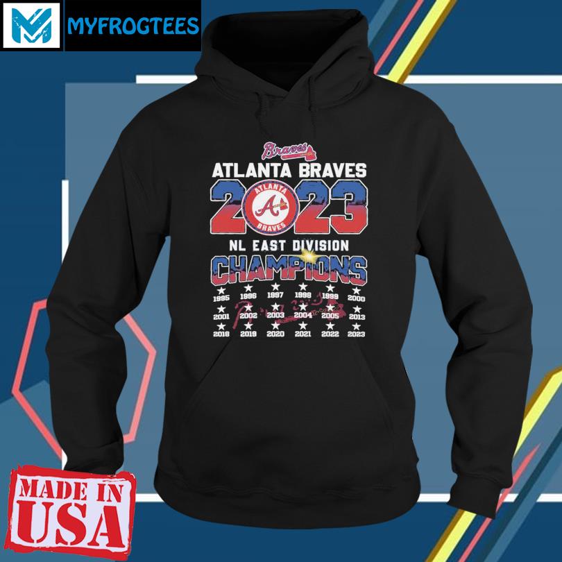 Atlanta Braves 2023 NL east division champions 1985-2023 shirt, hoodie,  sweater and long sleeve