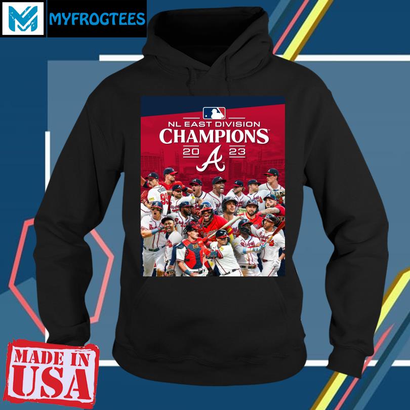 Atlanta Braves 2023 MLB NL East Champions shirt, hoodie, sweater, long  sleeve and tank top