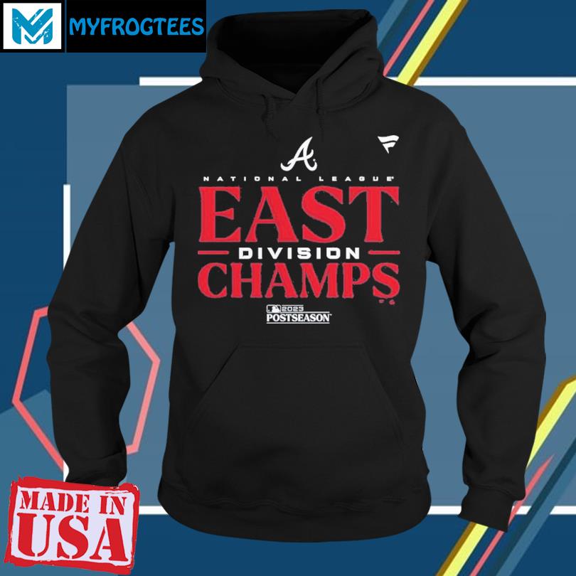 Men's Fanatics Branded Navy Atlanta Braves 2023 NL East Division Champions Locker Room T-Shirt