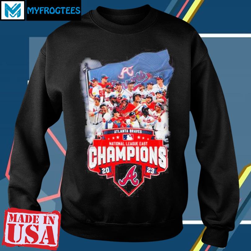 Atlanta Braves national league east champions 2023 shirt, hoodie