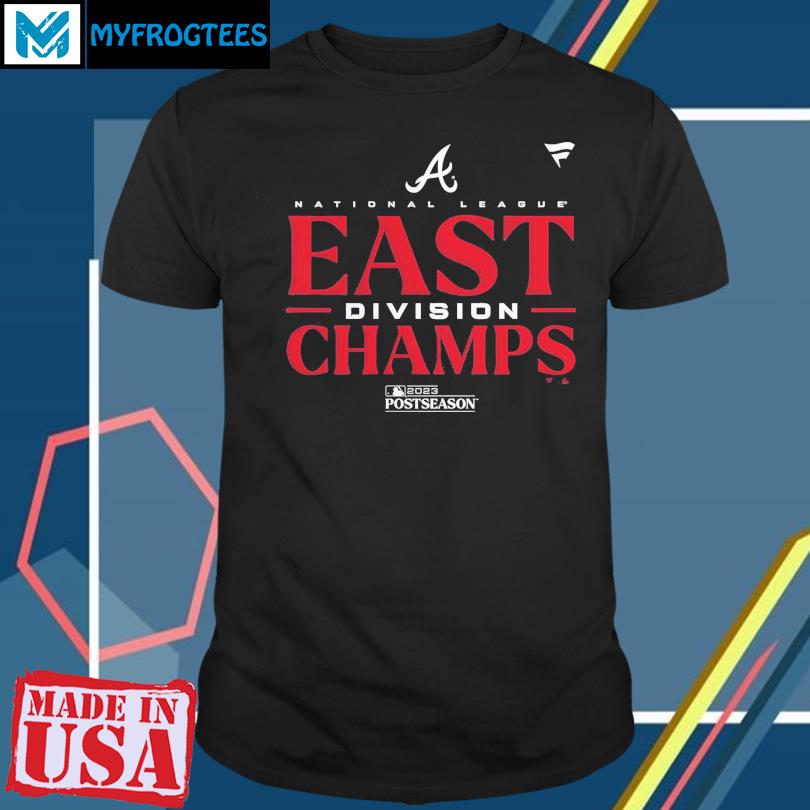National League east division Braves champs 2023 T shirt, hoodie, sweater,  long sleeve and tank top