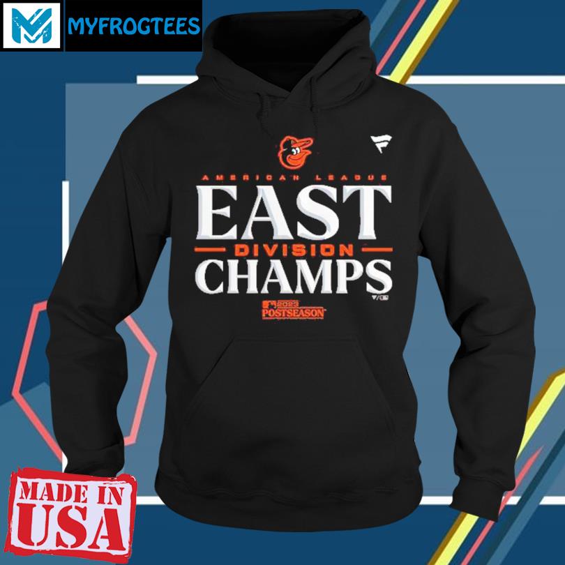 Official Baltimore Orioles 2023 AL East Division Champions Locker Room T- Shirt, hoodie, sweater and long sleeve