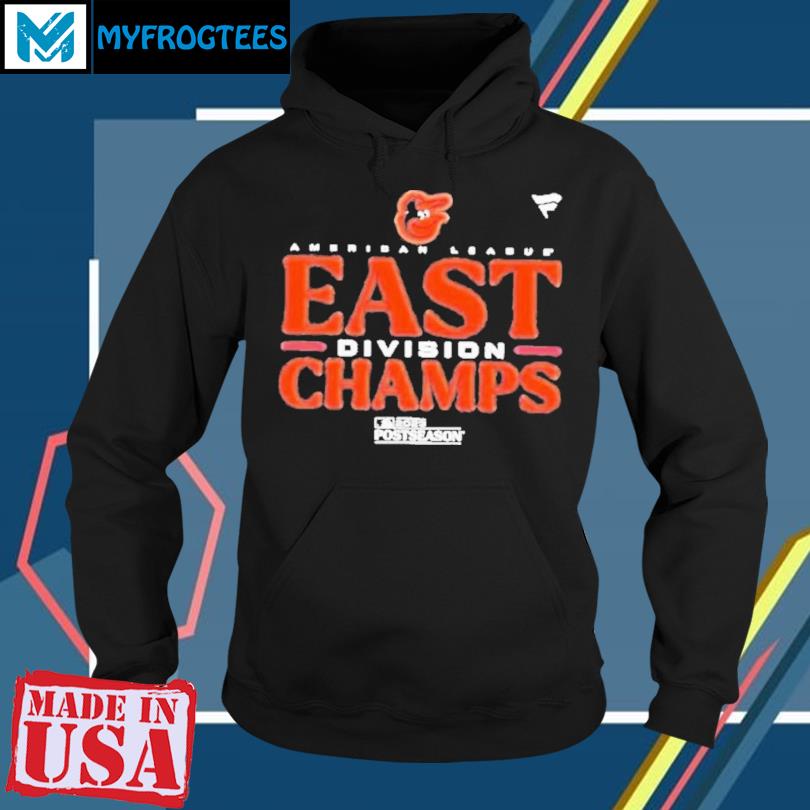 Orange Baltimore Orioles AL East Division Champions 2023 Postseason Shirt,  hoodie, sweater, long sleeve and tank top