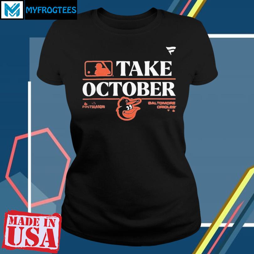 Official Baltimore orioles take october 2023 postseason locker room T-shirt,  hoodie, sweater, long sleeve and tank top