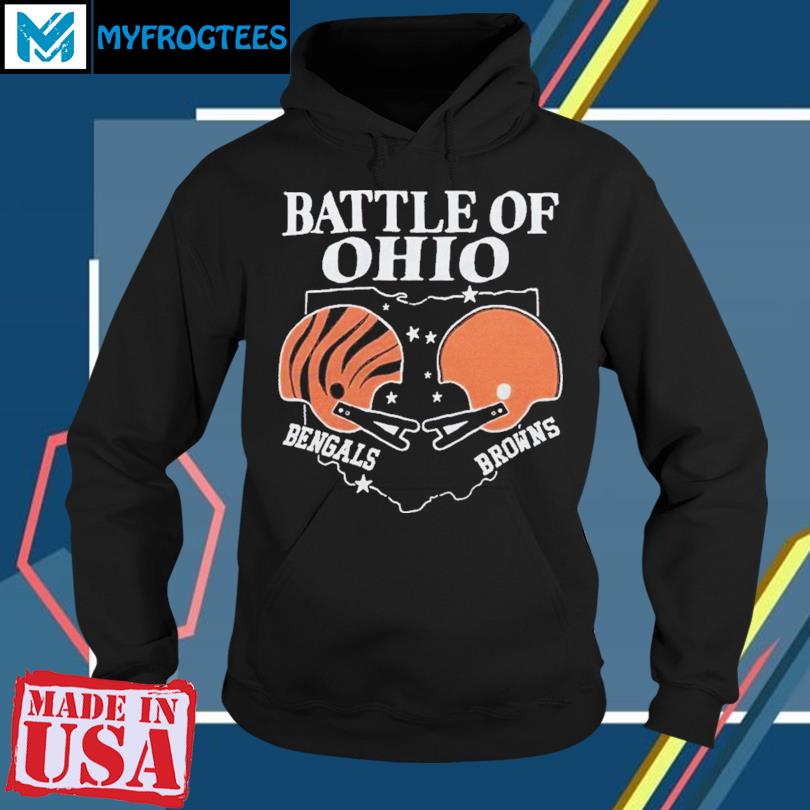 Battle Of Ohio Bengals And Browns Shirt, hoodie, sweater and long sleeve