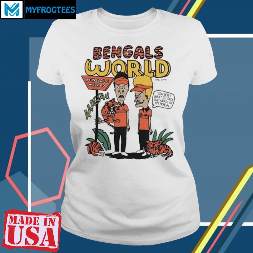 Cincinnati Bengals Beavis And Butthead Bengals World shirt, hoodie