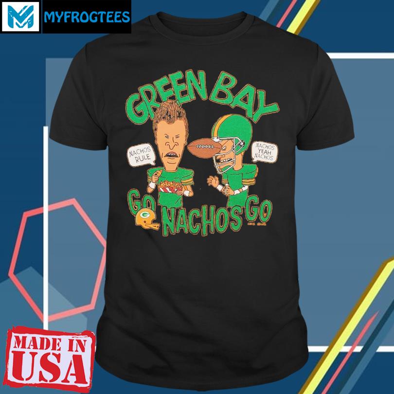 Beavis And Butthead X Green Bay Packers Nachos Shirt