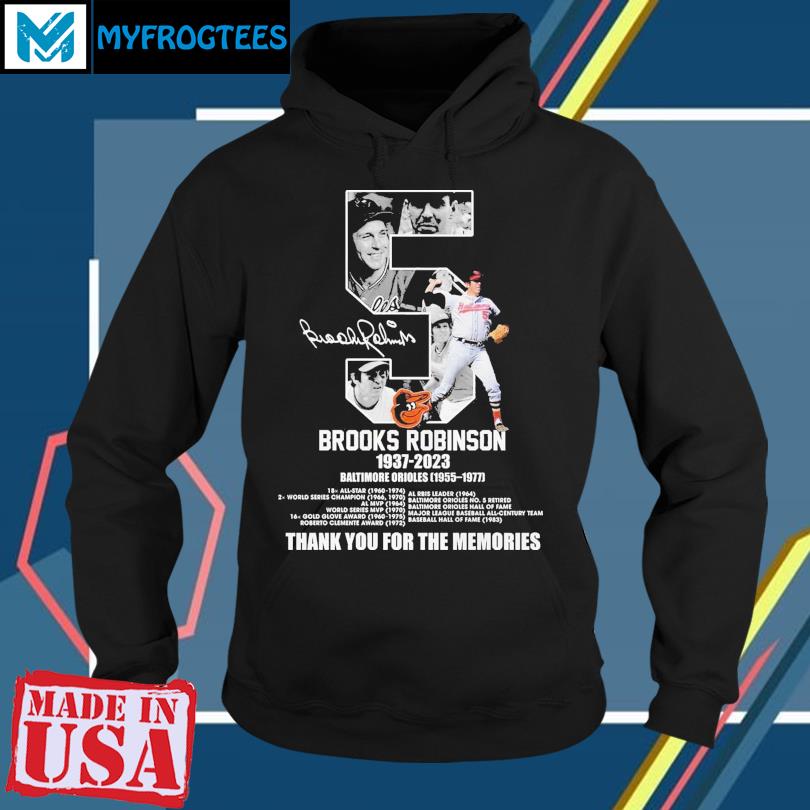 In memory of brooks robinson baltimore orioles shirt, hoodie, sweater, long  sleeve and tank top