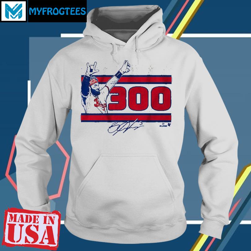 Official bryce harper 300 shirt, hoodie, sweater, long sleeve and