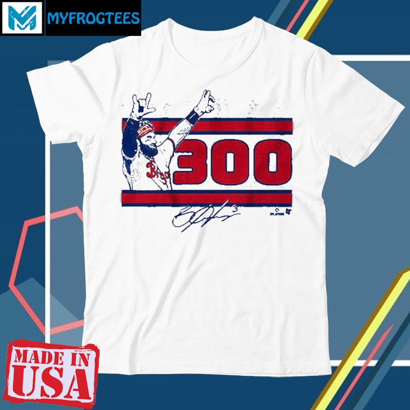 Official bryce harper 300 shirt, hoodie, sweater, long sleeve and