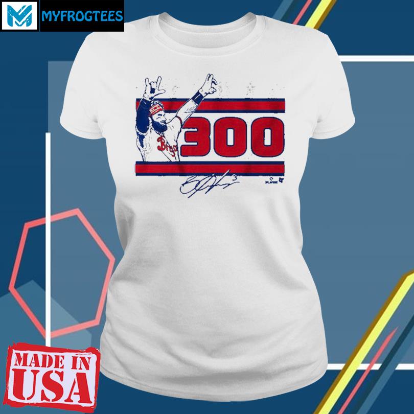 Official bryce harper 300 shirt, hoodie, sweater, long sleeve and