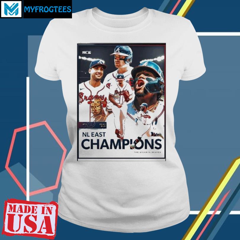 Official Atlanta braves 2023 mlb nl east champions T-shirt, hoodie, tank  top, sweater and long sleeve t-shirt