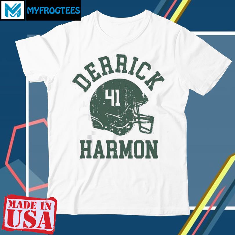 Top derrick Harmon 41 San Francisco 49ers football helmet font text shirt,  hoodie, sweater, long sleeve and tank top