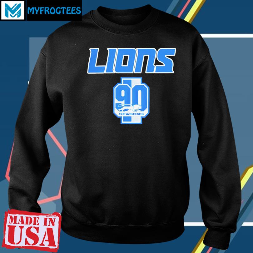 Detroit Lions 90th Seasons Collection Sweatshirt