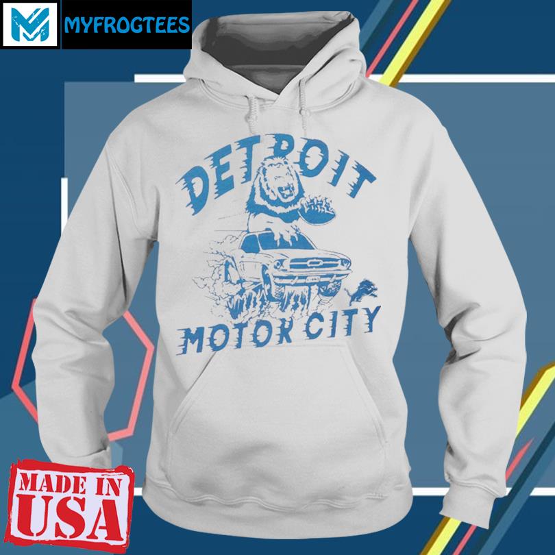 detroit lions motor city hoodie