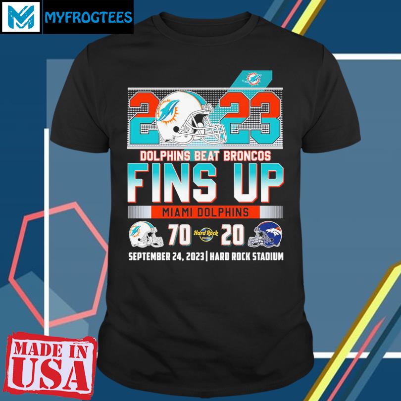 Miami Dolphins FINS UP Shirt