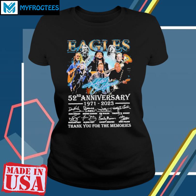Eagles Signed 52nd Anniversary 1971-2023 Thank You Memories Unisex