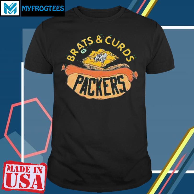 Brats Curds Packers Shirt, hoodie, sweater, long sleeve and tank top