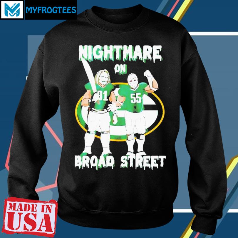 Green Bay Packers Nightmare On Broad Street T-Shirt