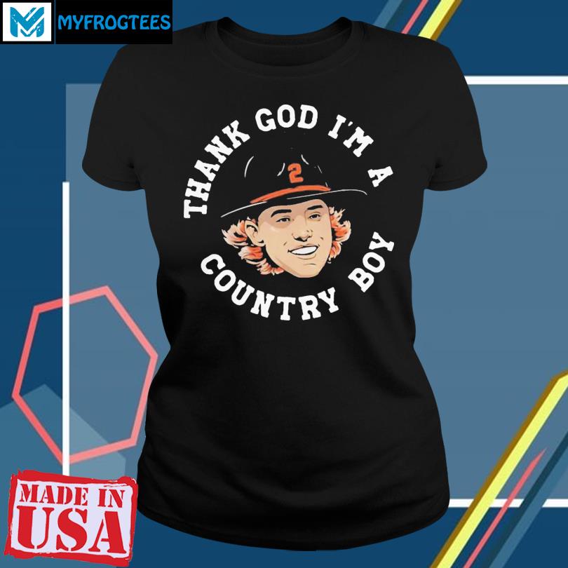 Gunnar Henderson Thank God I'm A Country Boy T-Shirt