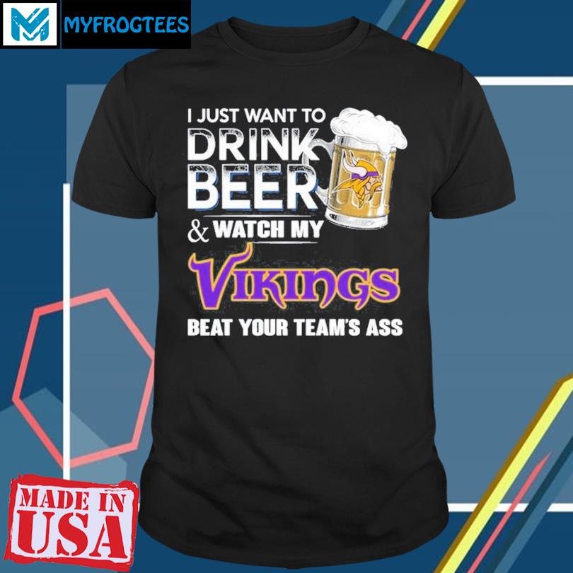 Official Minnesota Vikings This Team Makes Me Drink Shirt, hoodie, sweater,  long sleeve and tank top