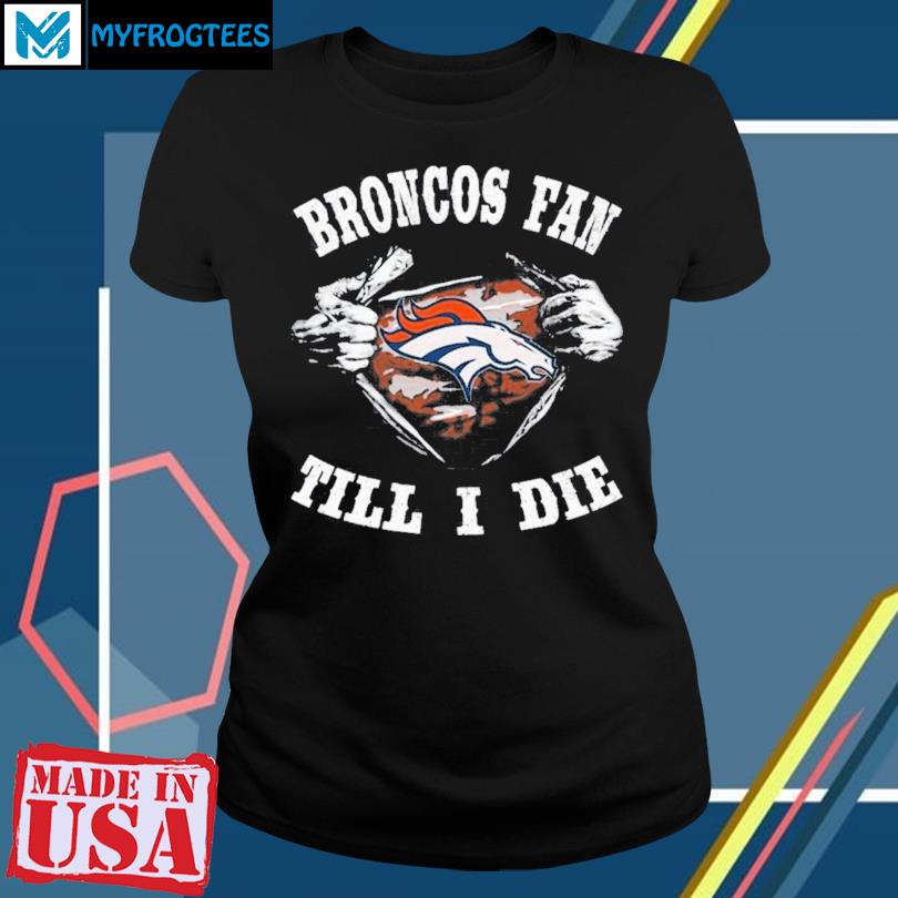 broncos t shirts women's