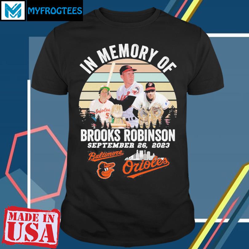 Official brooks Robinson Baltimore Orioles T-Shirt, hoodie