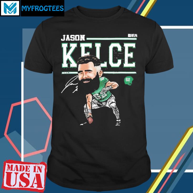 Jason Kelce Philadelphia Cartoon Nfl T-shirt Hoodie - Shibtee Clothing