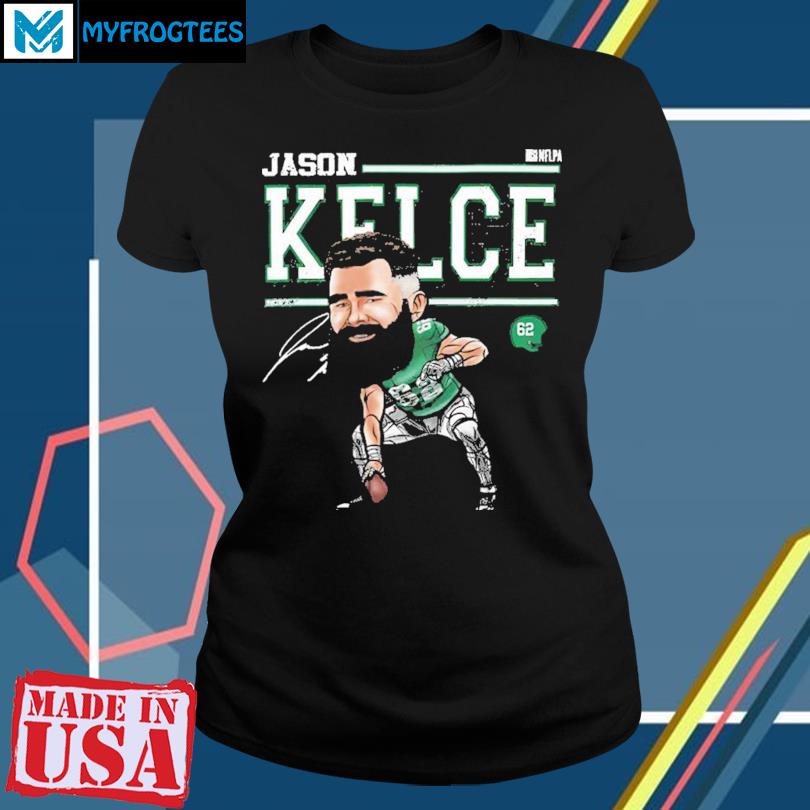 Jason Kelce Philadelphia Cartoon Nfl T-Shirt, hoodie, sweater and long  sleeve