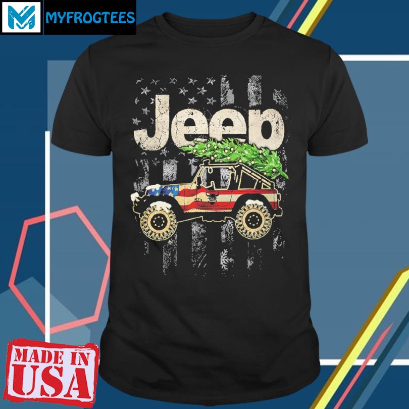 American flag jeep clearance shirt