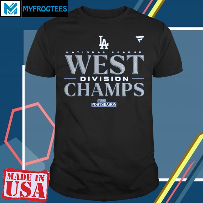LA Dodgers West Division Champions T-Shirt 2023, hoodie, sweater and long  sleeve