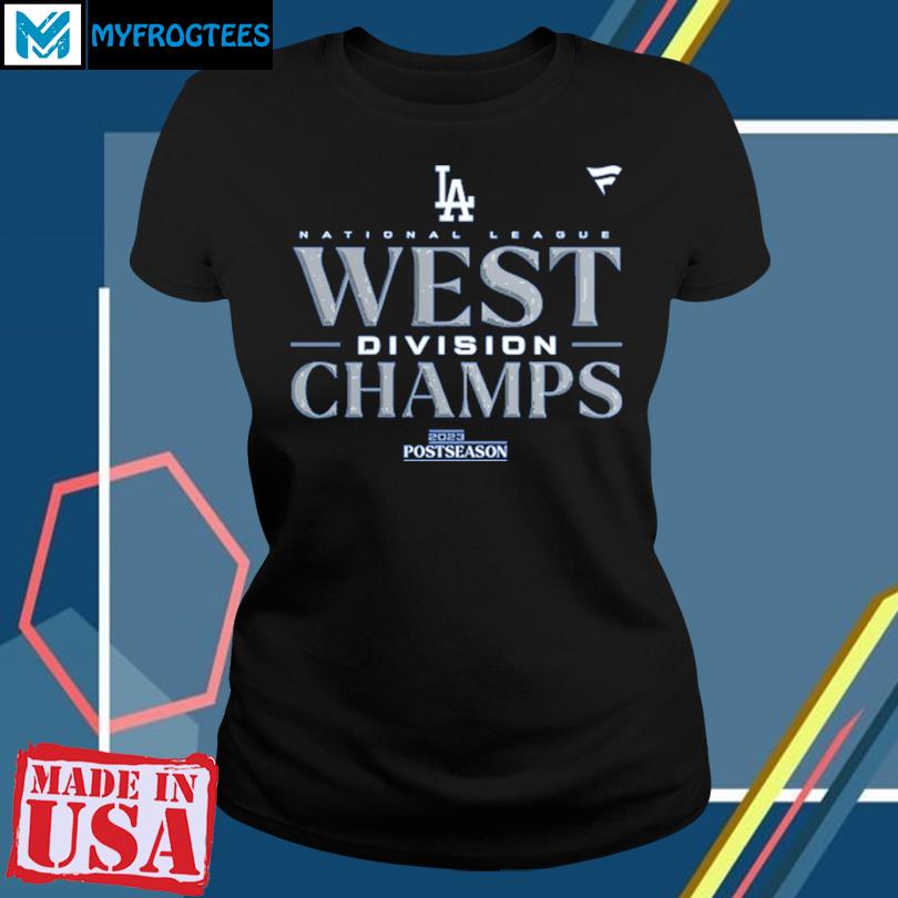 Nl West Division Champions La Dodgers 2023 T-shirt,Sweater, Hoodie, And  Long Sleeved, Ladies, Tank Top