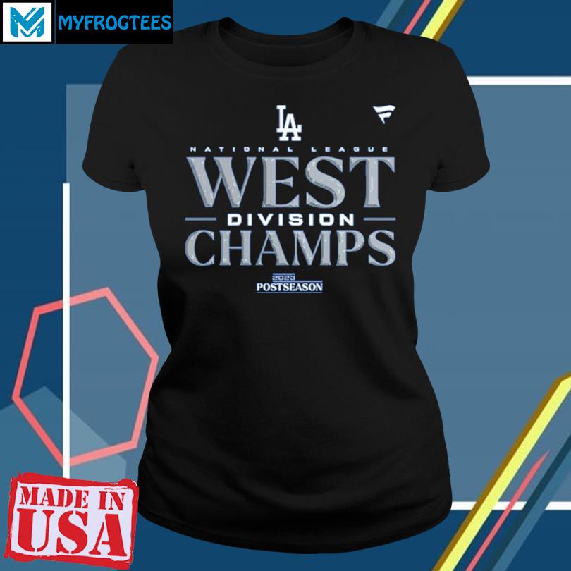 2023 LA Dodgers nl west Division champions shirt, hoodie