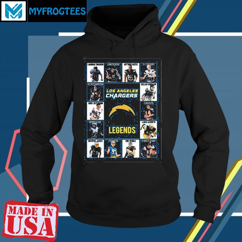 Los Angeles Chargers Legends Unisex T-Shirt, hoodie, sweater and long sleeve