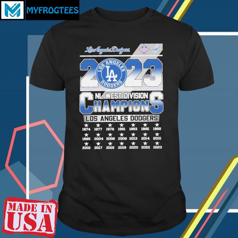 Welcome Los Angeles Dodgers Champions 2023 Nl West Championship T-shirt,Sweater,  Hoodie, And Long Sleeved, Ladies, Tank Top