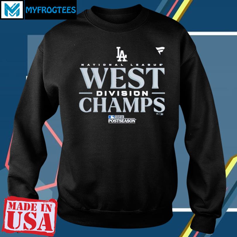Los Angeles Dodgers west division champs postseason shirt, hoodie