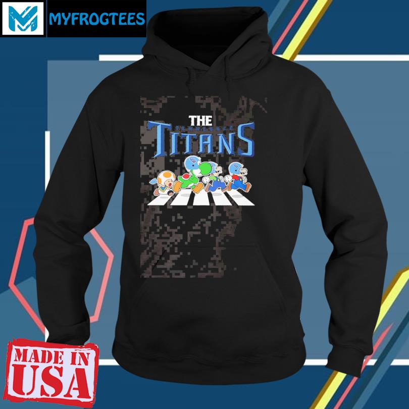 Mario The Tennessee Titans Shirt, hoodie, sweater, long sleeve and