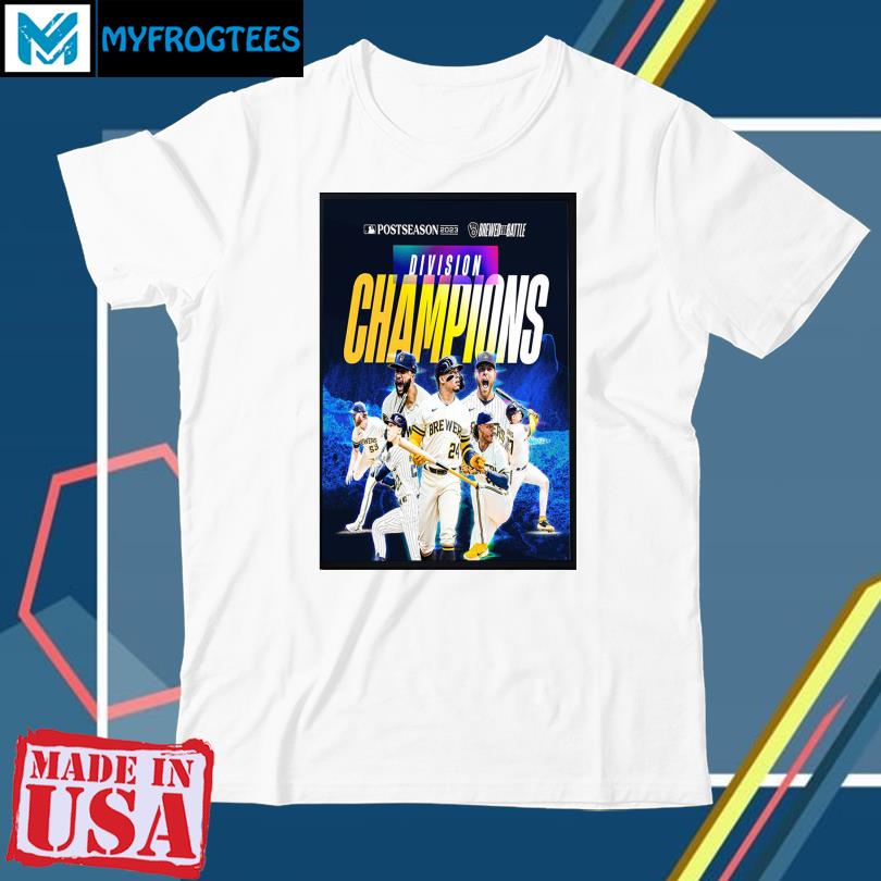 The Milwaukee Brewers NL Central Division Champions 2023 Shirt