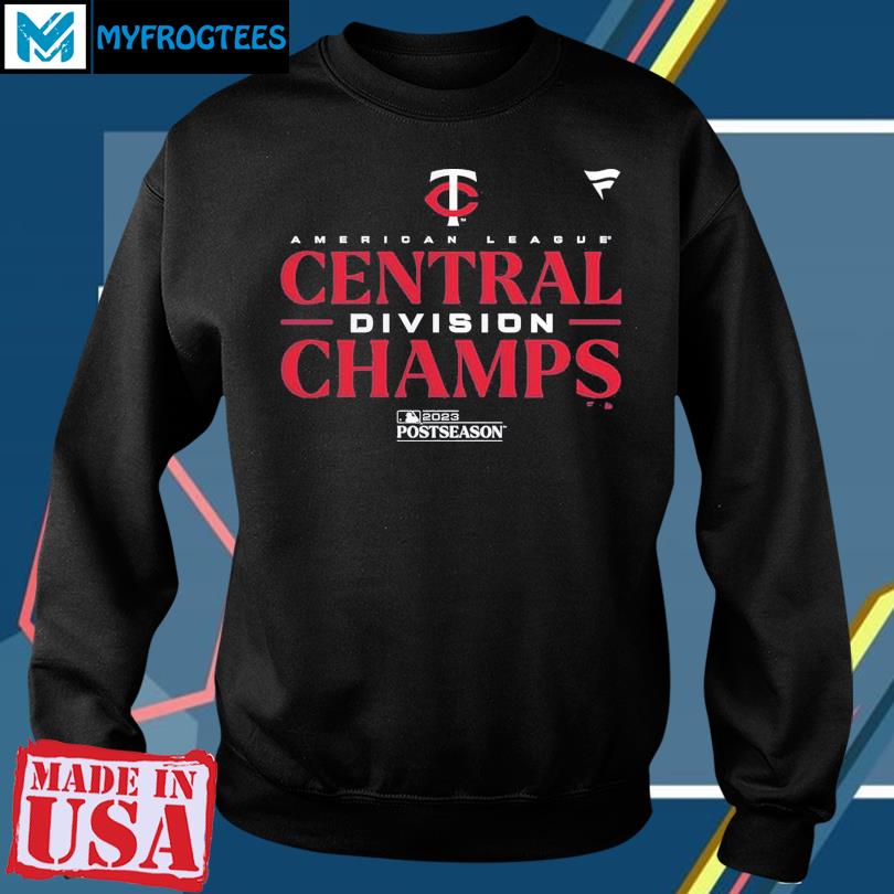 Official minnesota Twins Youth 2023 AL Central Division Champions Locker  Room T-Shirt, hoodie, sweater, long sleeve and tank top