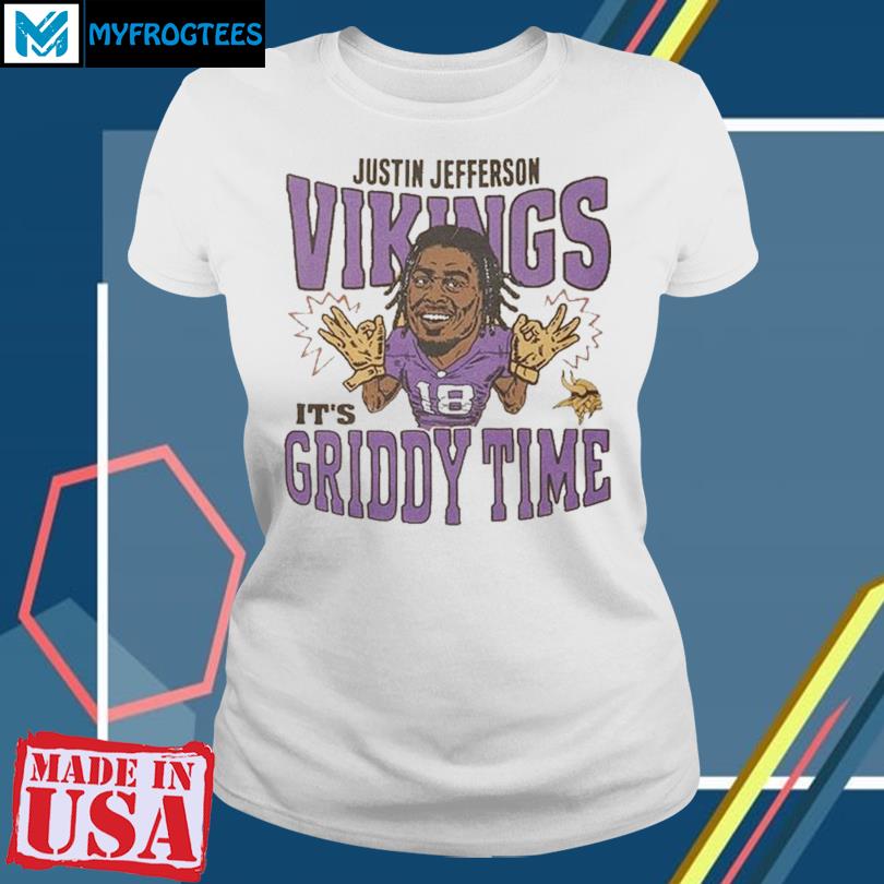 Justin Jefferson Griddy Minnesota Vikings T-Shirt