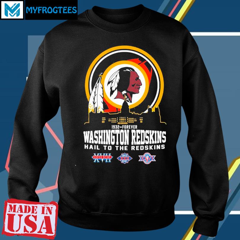 Washington Redskins 1932-forever Hail To The Redskins 2023 Shirt