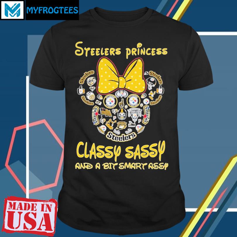 NFL Pittsburgh Steelers Mickey Mouse And Minnie Mouse Shirt