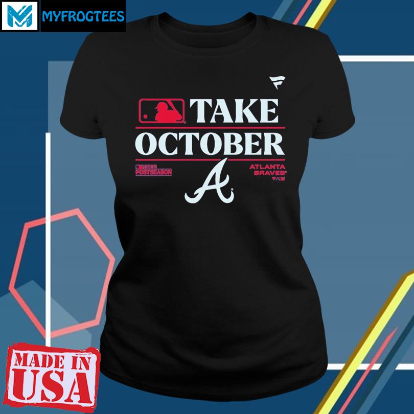 Official atlanta Braves 2023 Postseason Locker Room T-Shirt