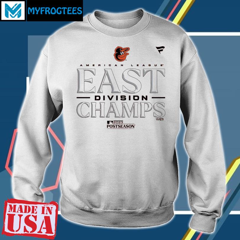 Baltimore Orioles AL East Division Champions 2023 shirt, hoodie, sweater,  long sleeve and tank top